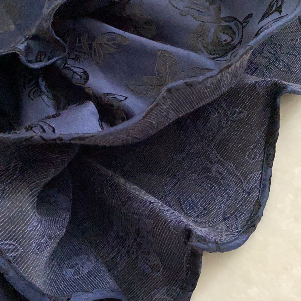 C/MEO Collective | Levity Strapless Fit & Flare Peplum Dark Floral Top XS - Picture 11 of 16